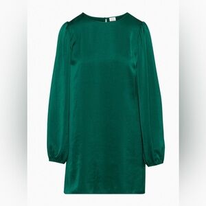 Aritzia Wilfred Marie Puff-sleeve mini dress size S
